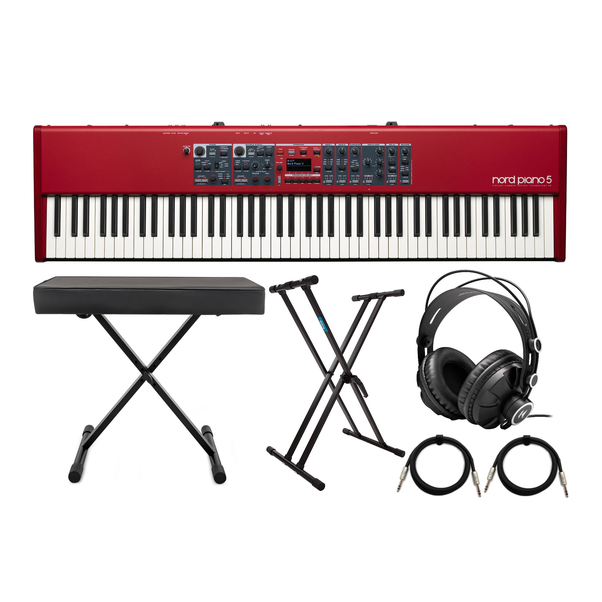 ANPIANO573K1 Nord Piano 5 73Key Digital Piano with Keyboard Stand and