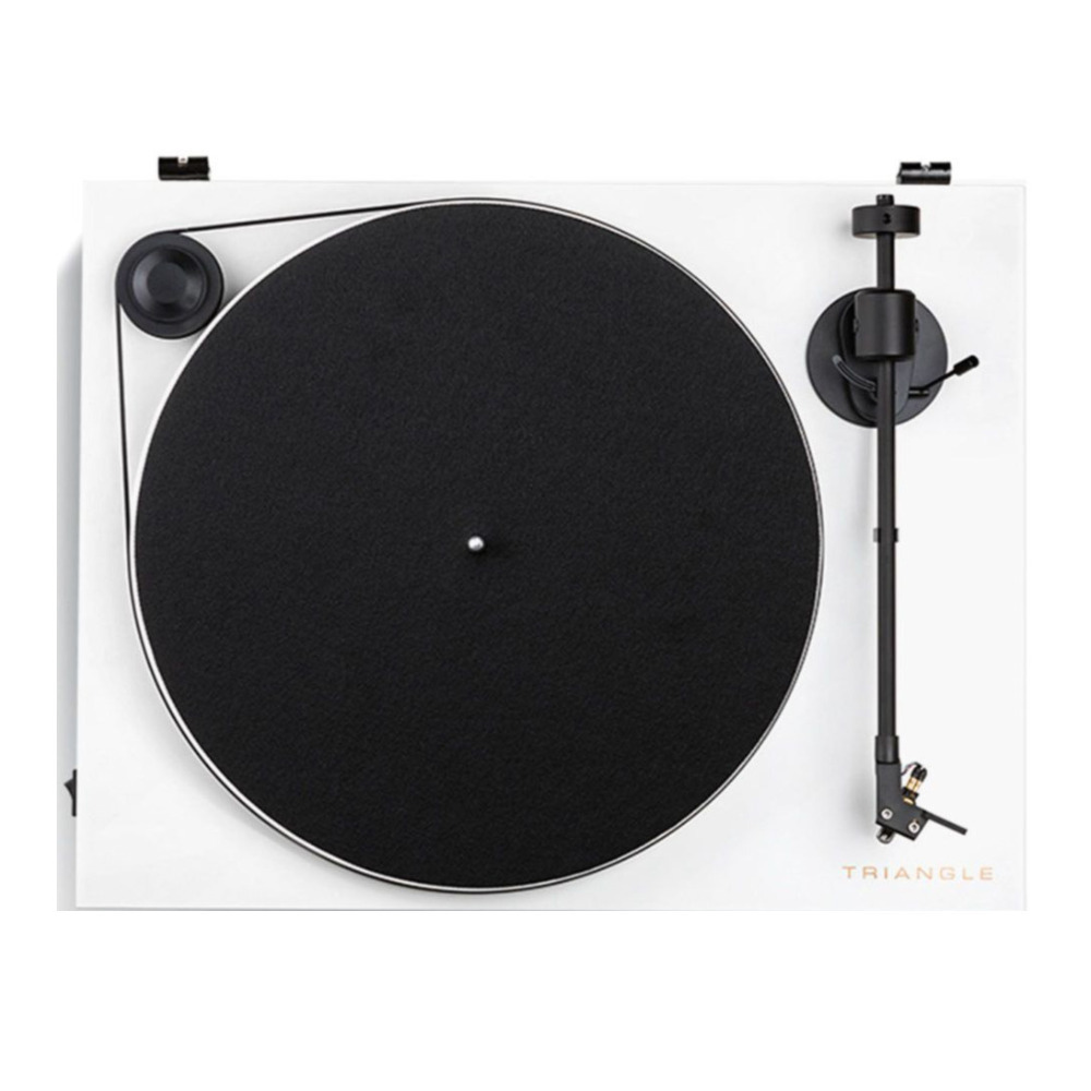 TURNTABLE_ACTIV_WHT Triangle Active Series Turntable with Ortofon
