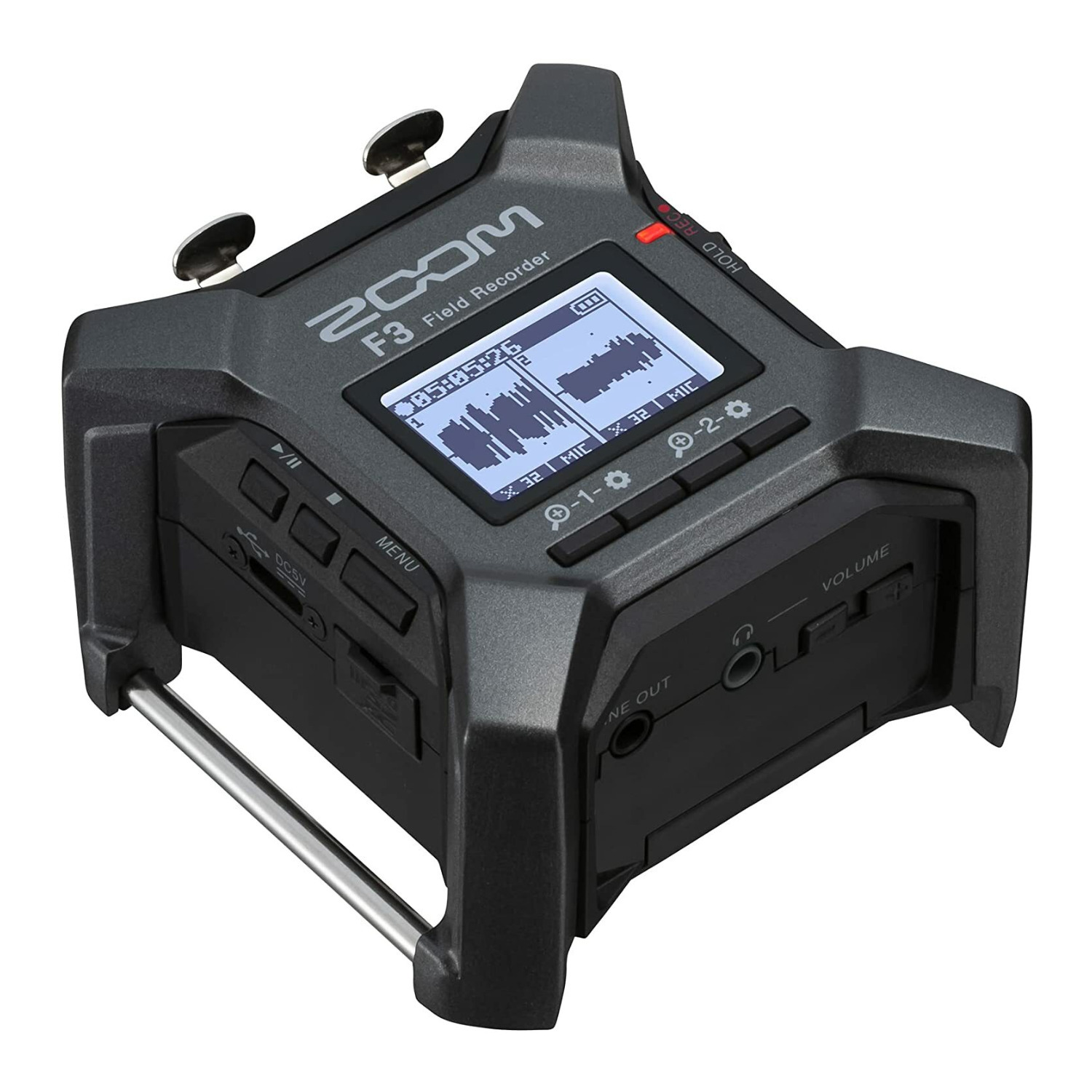 Zoom F3 Handheld Field Recorder MultiTrack 32-Bit Float Technology