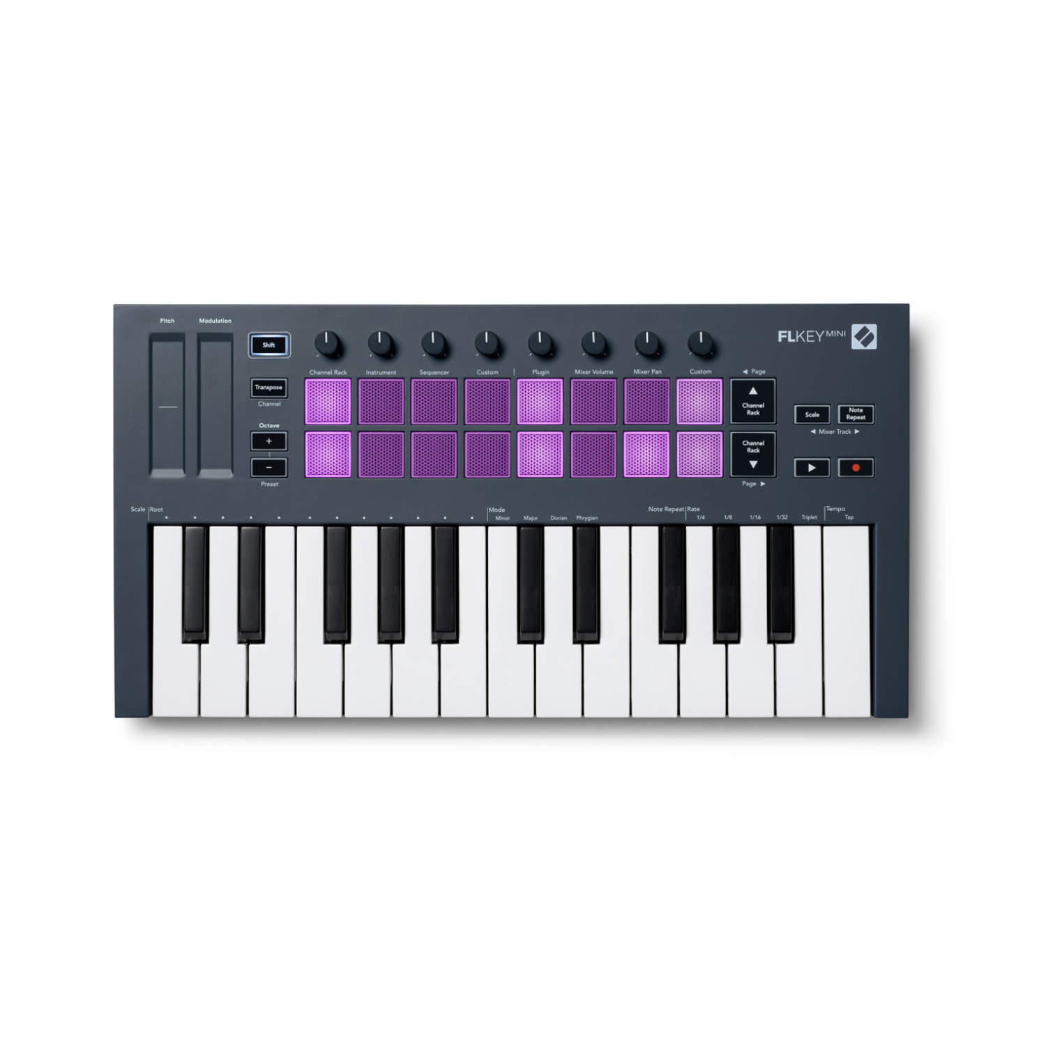 Novation FLkey Mini 25-Key MIDI Keyboard Controller for FL Studio