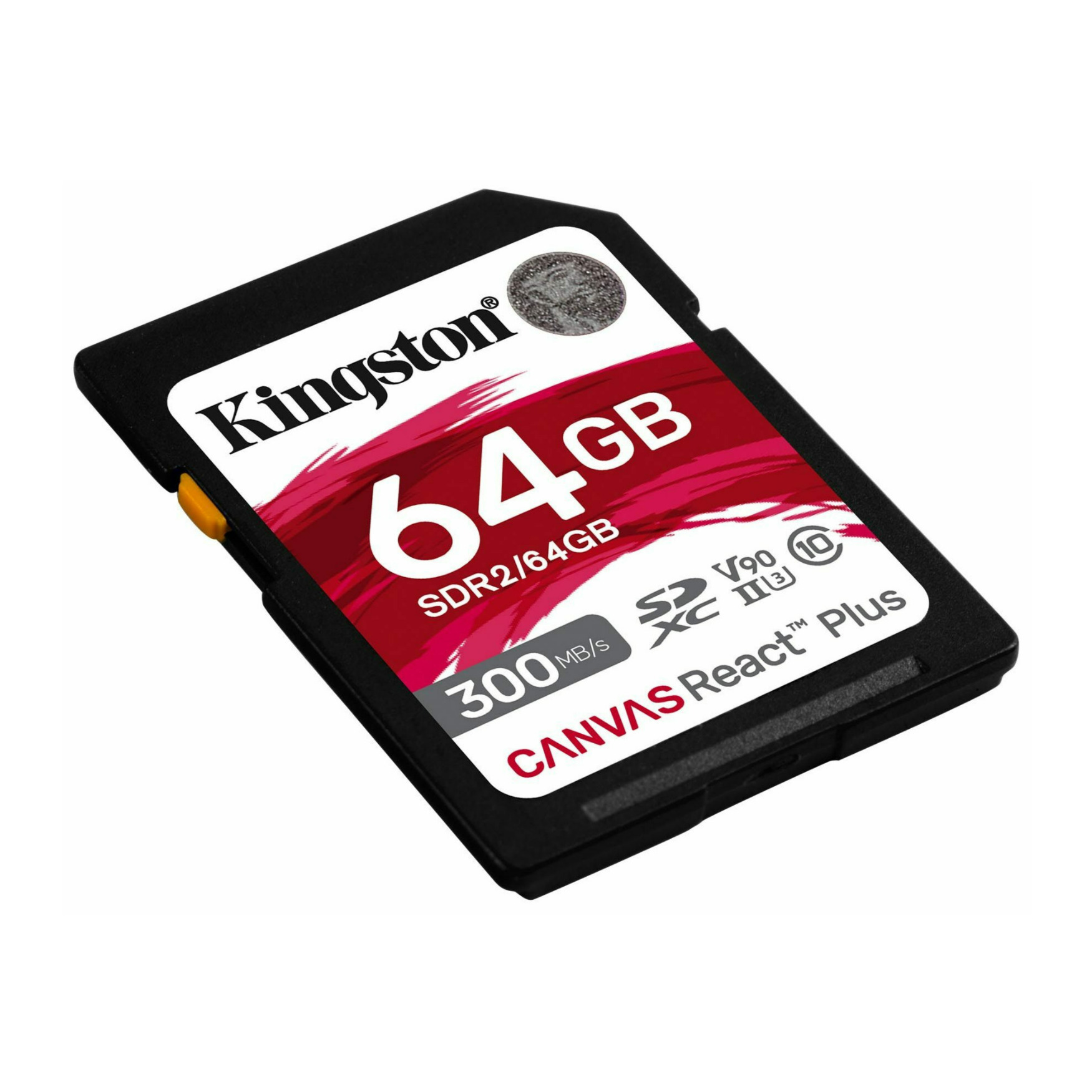 Kingston Canvas React Plus 64GB U3 V90 SD Card with Card Reader | eBay