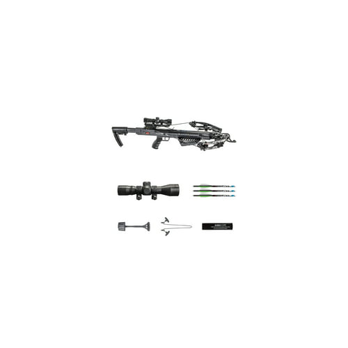 Killer Instinct Burner 415 FPS Crossbow Package (Gray Camo
