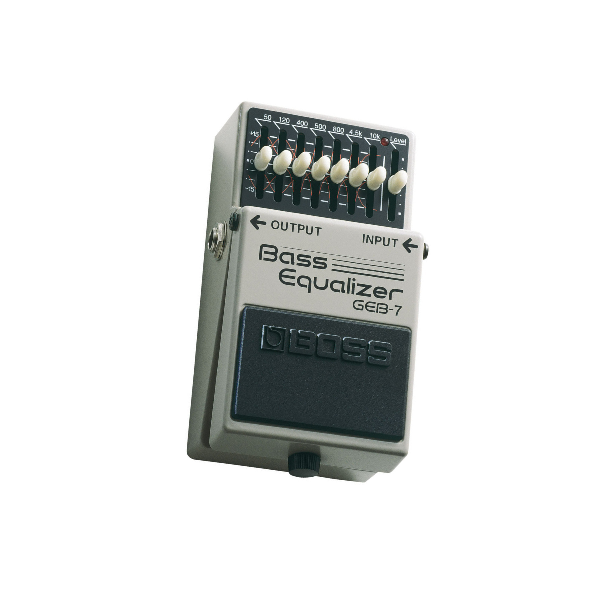 BOSS GEB-7 7-Band 50Hz to 10kHz Frequency EQ Pedal for Electric