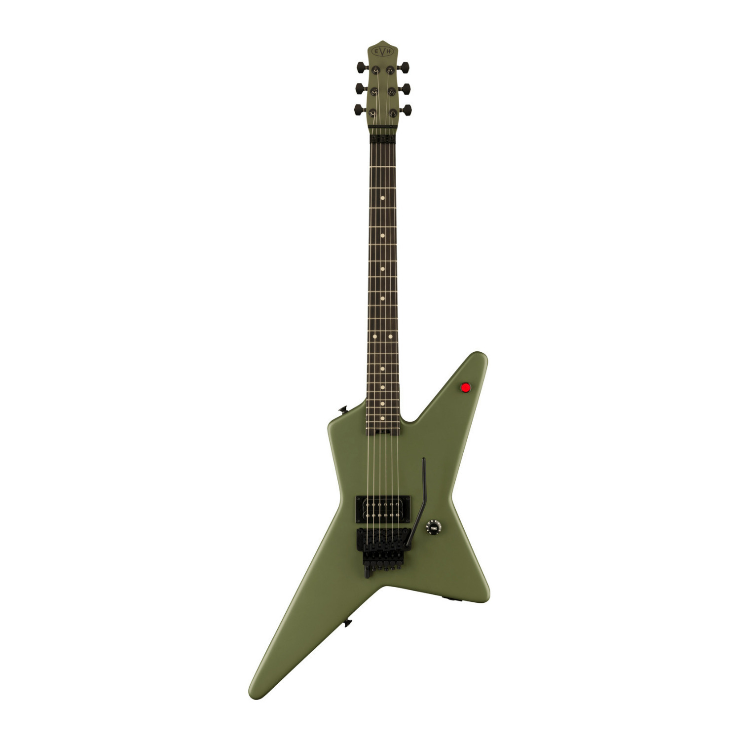 EVH Limited Star 6 String Electric Guitar Tremolo (Matte Army Drab