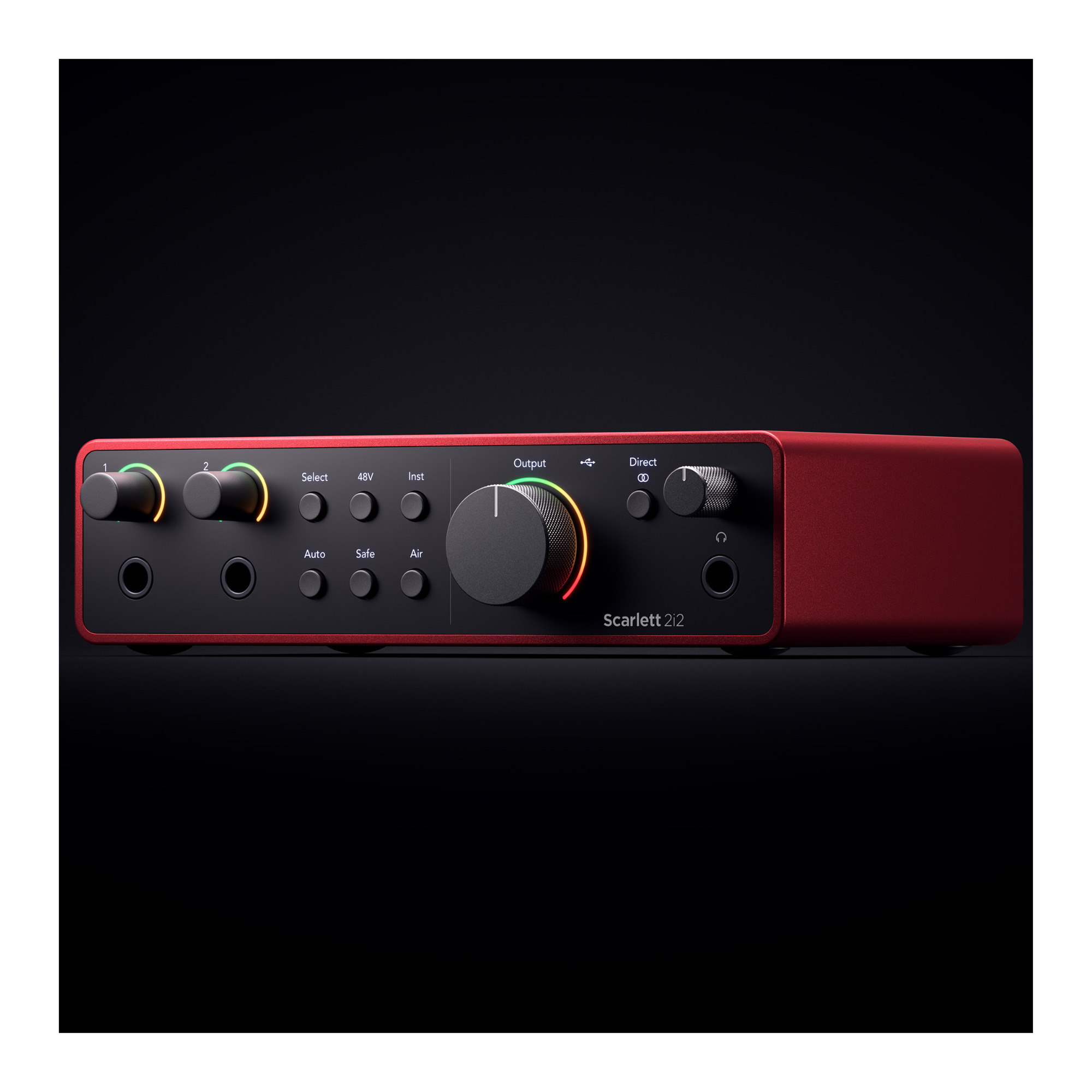 Focusrite Scarlett 2i2 4th Gen USB Audio Interface Hi-Z Instrument