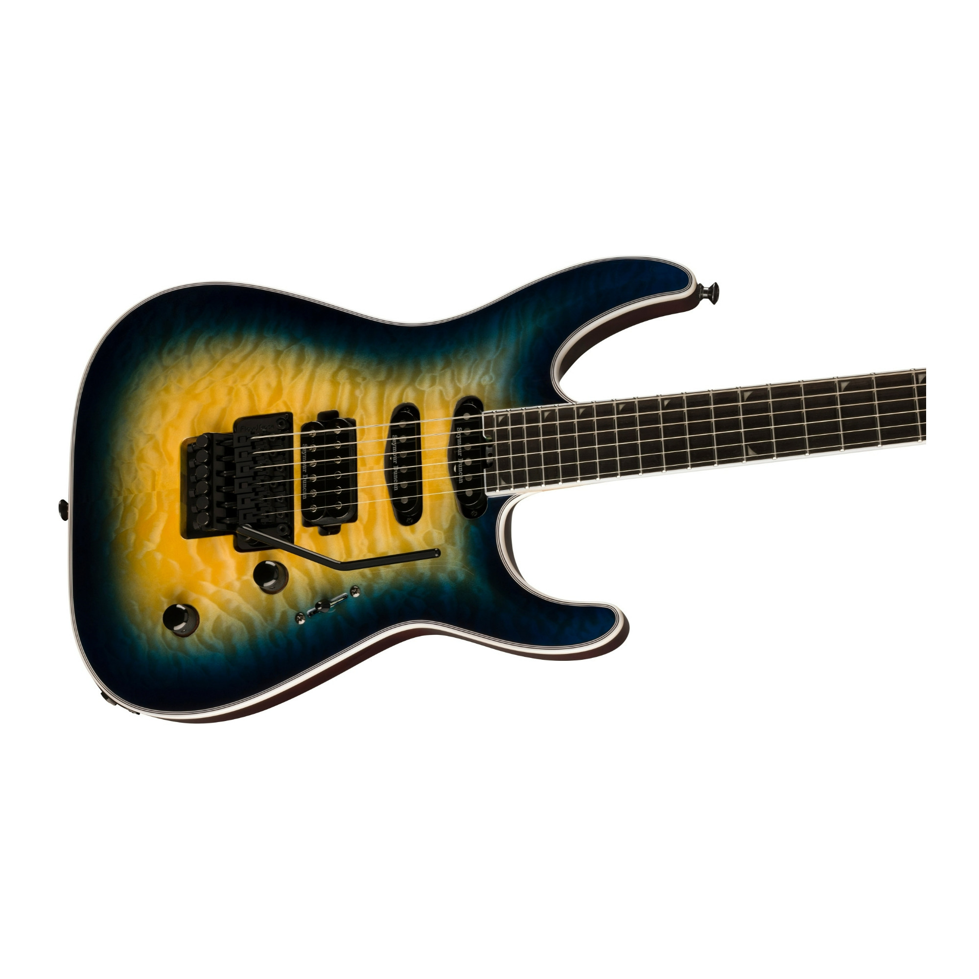 Jackson Pro Plus Soloist SLA3Q 6 String Electric Guitar (Amber