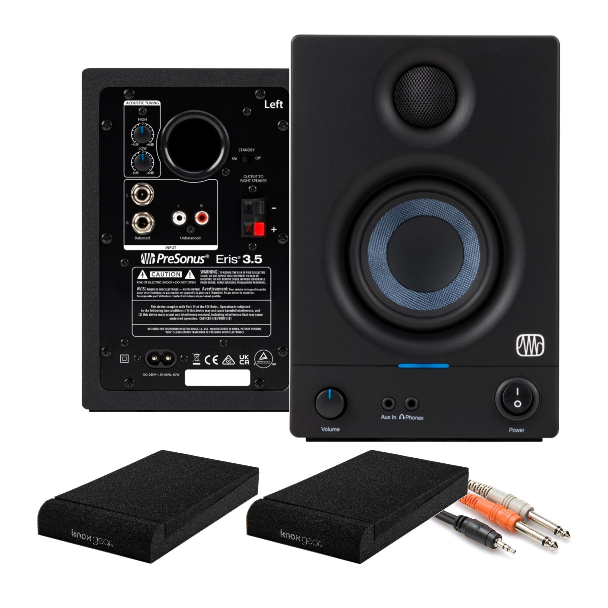 PreSonus Eris Eris® (Pair) – Studio Monitor Gen 2nd 3.5BT 3.5 0 