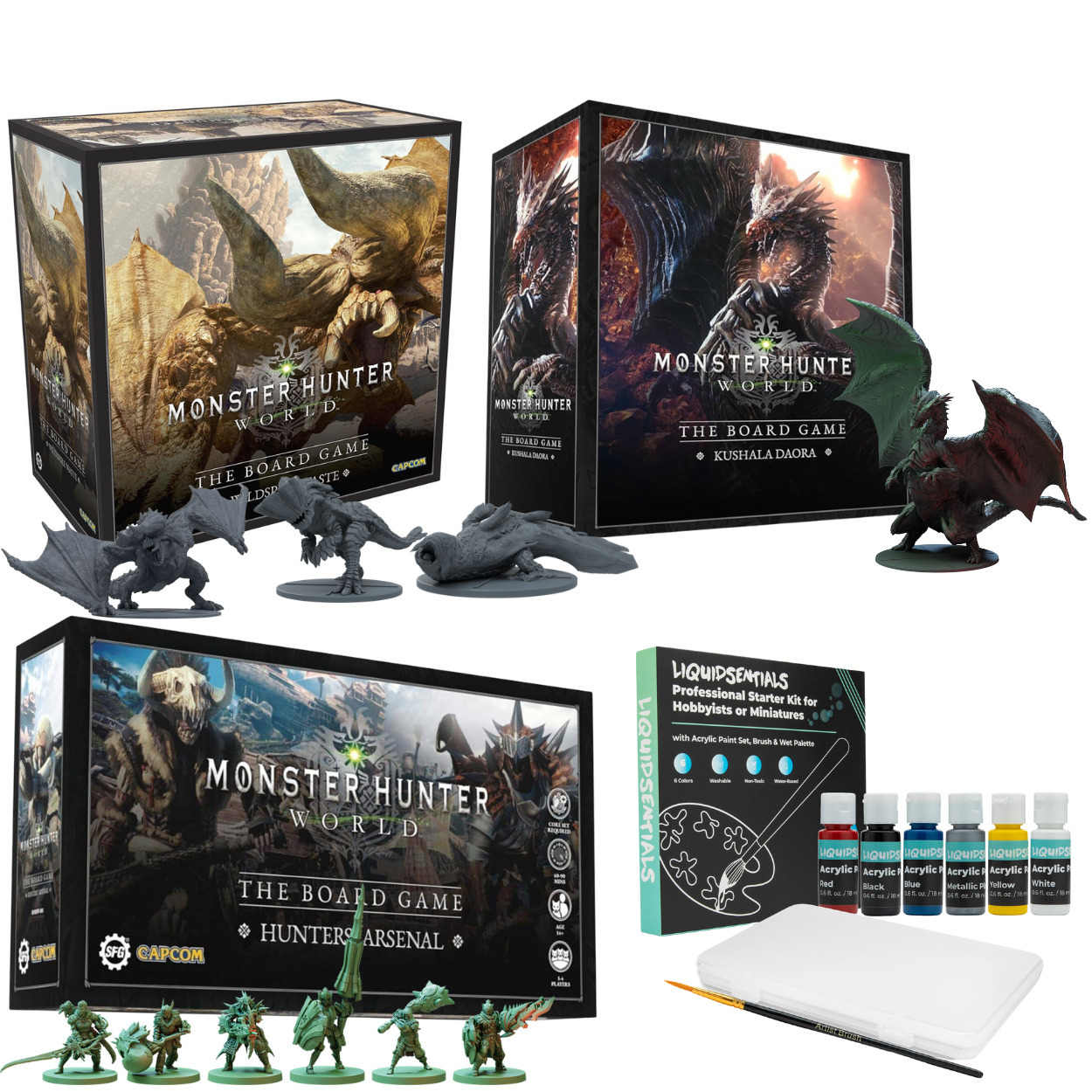 SteamForged Games Monster Hunter World The Board Game WILDSPIRE 