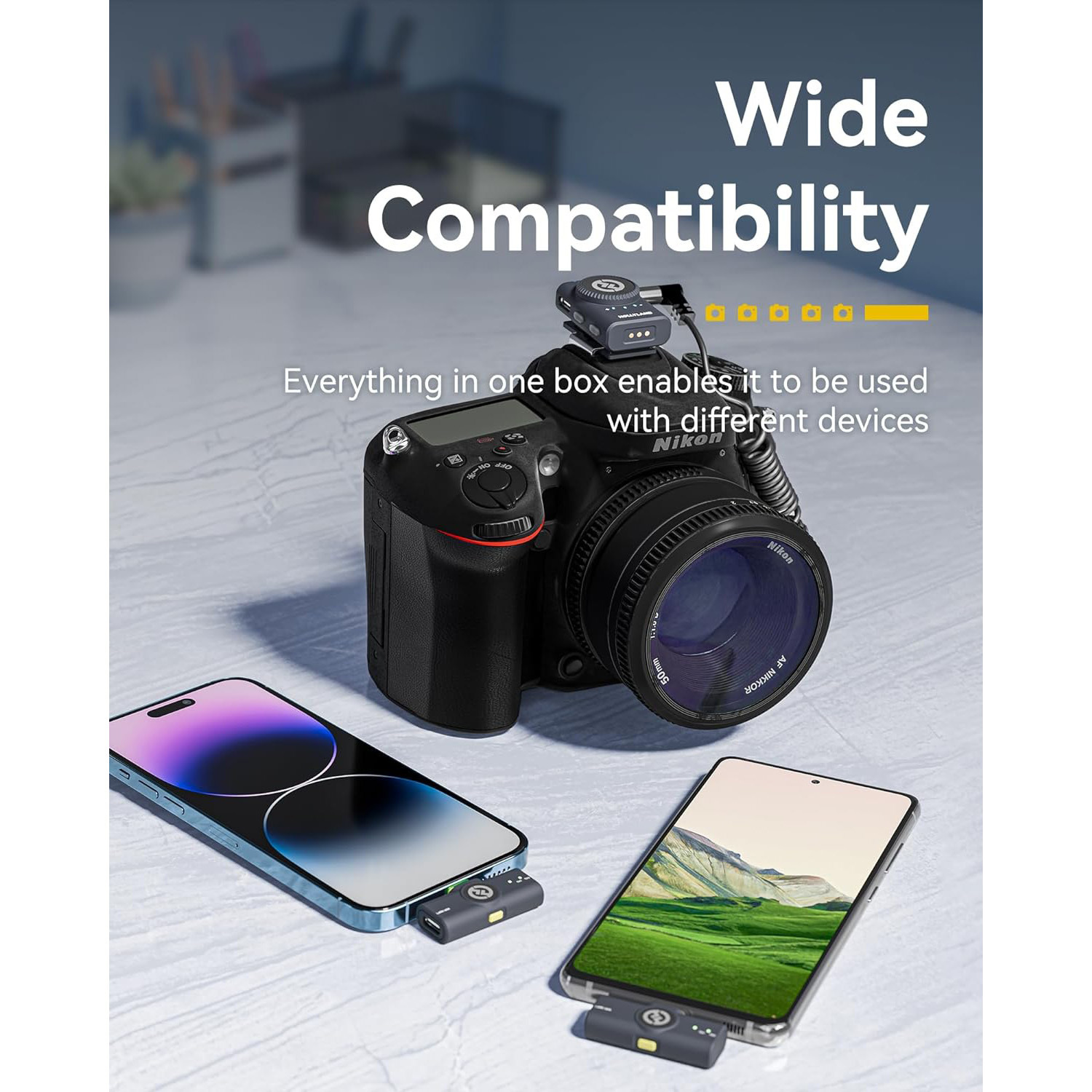 極美品HOLLYLAND LARK M2 Combo ワイヤレスマイク付属品完備 Hollyland LARK M2S Combo 2-Person Wireless HL-LARK M2S COMBO B&H