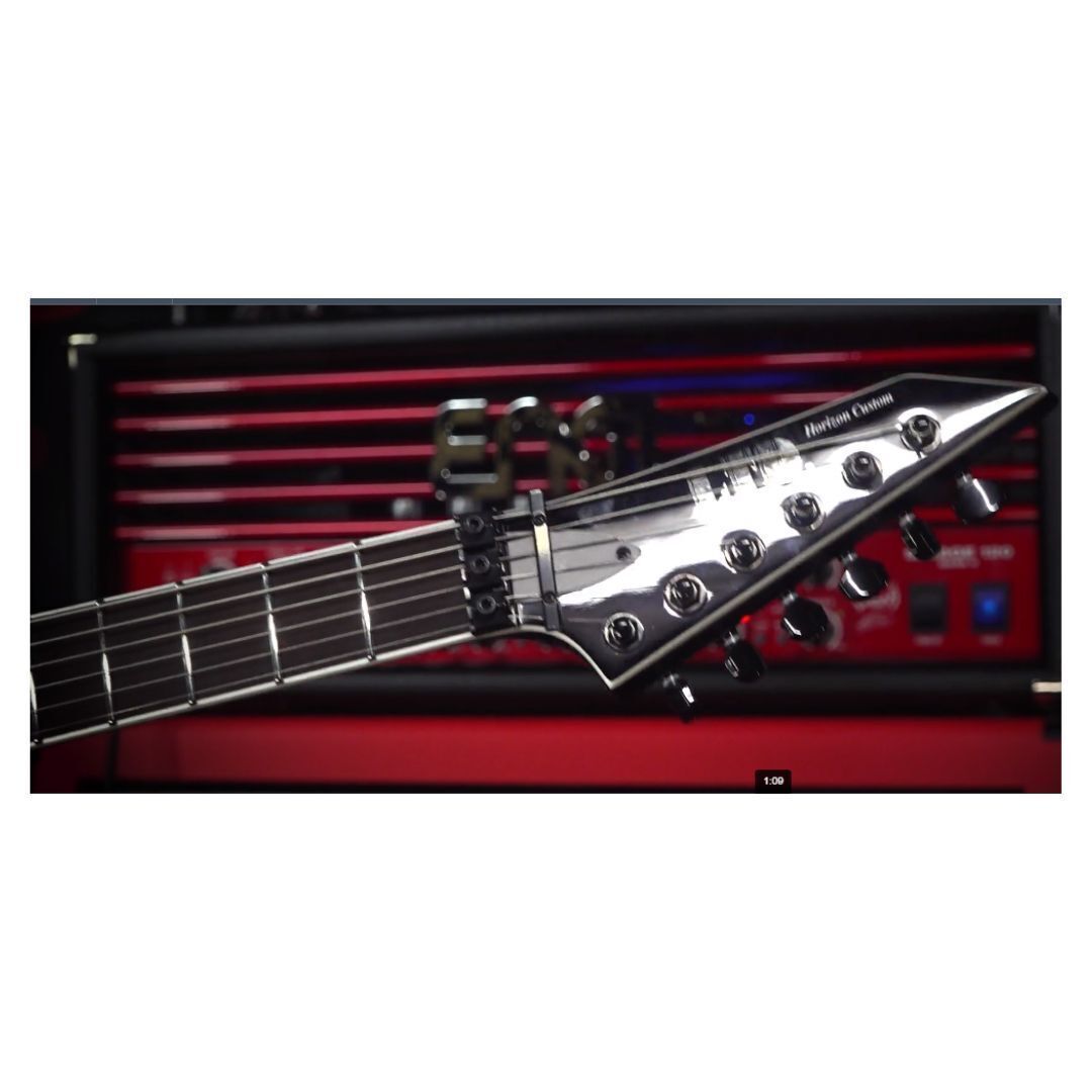 ESP LTD Horizon Custom 87 6-String Electric Guitar (Black) | eBay