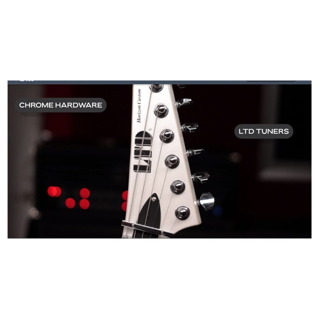 ESP LTD Horizon Custom 87 6-String Electric Guitar (Pearl White