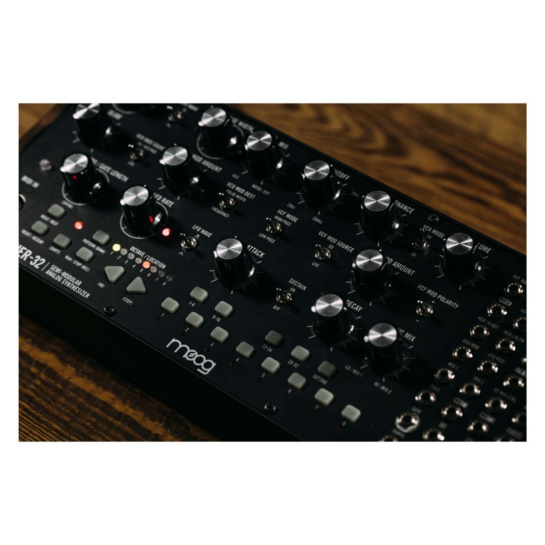 Moog Mother 32 Semi Modular Eurorack Analog Percussion Synthesizer
