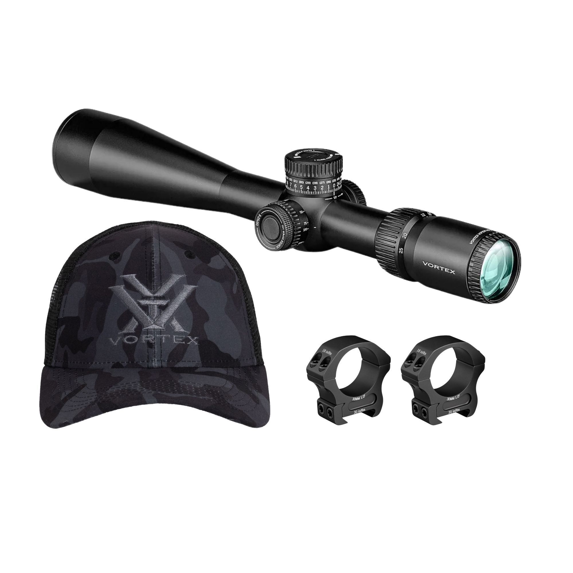 Vortex Viper HD 5-25x50 Dead-Hold Riflescope FFP VMR-4 MOA Reticle