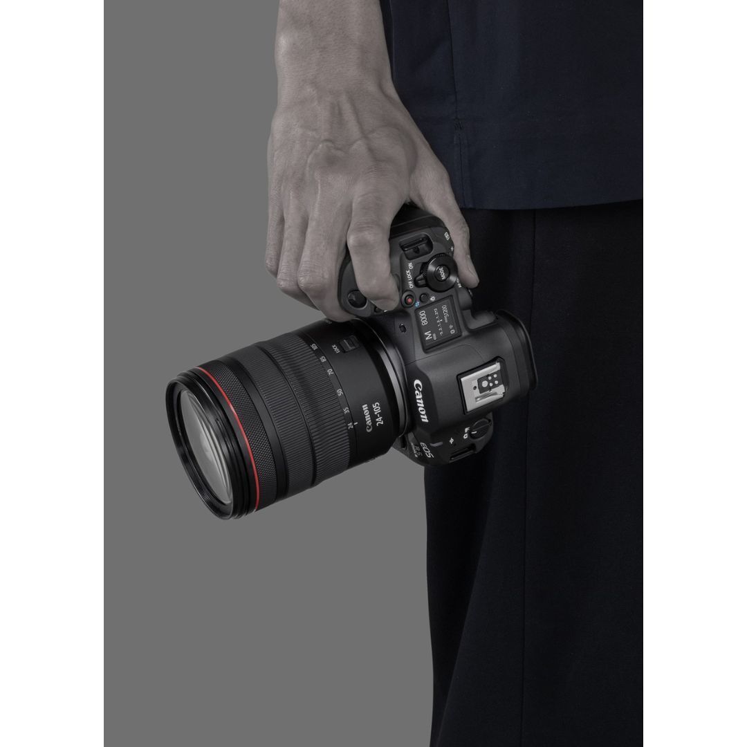 Canon EOS R5 Mark II Black Camera RF24-105mm F4 L IS USM Lens Kit