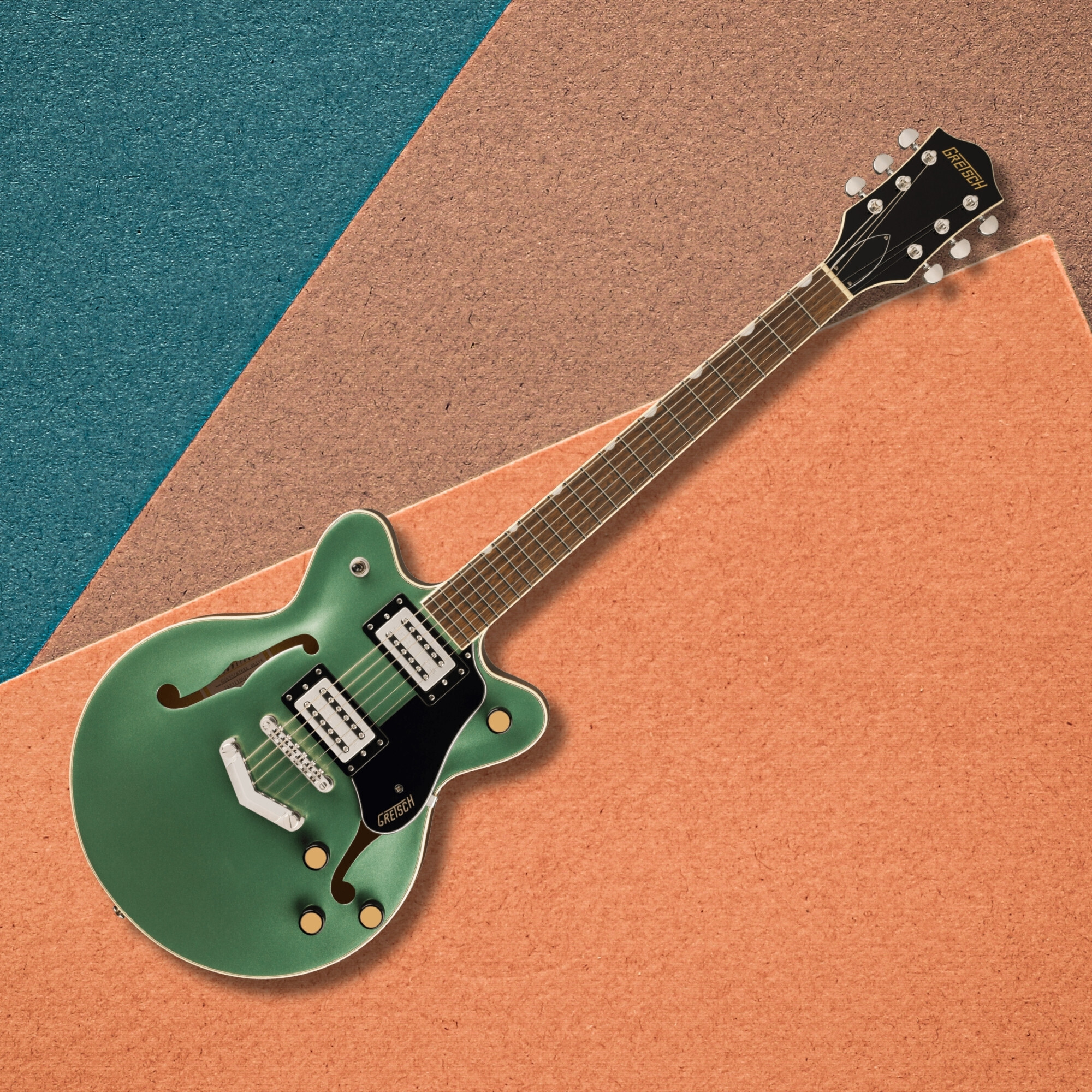 Gretsch G2655 Streamliner Center Block Jr Electric Guitar (Steel