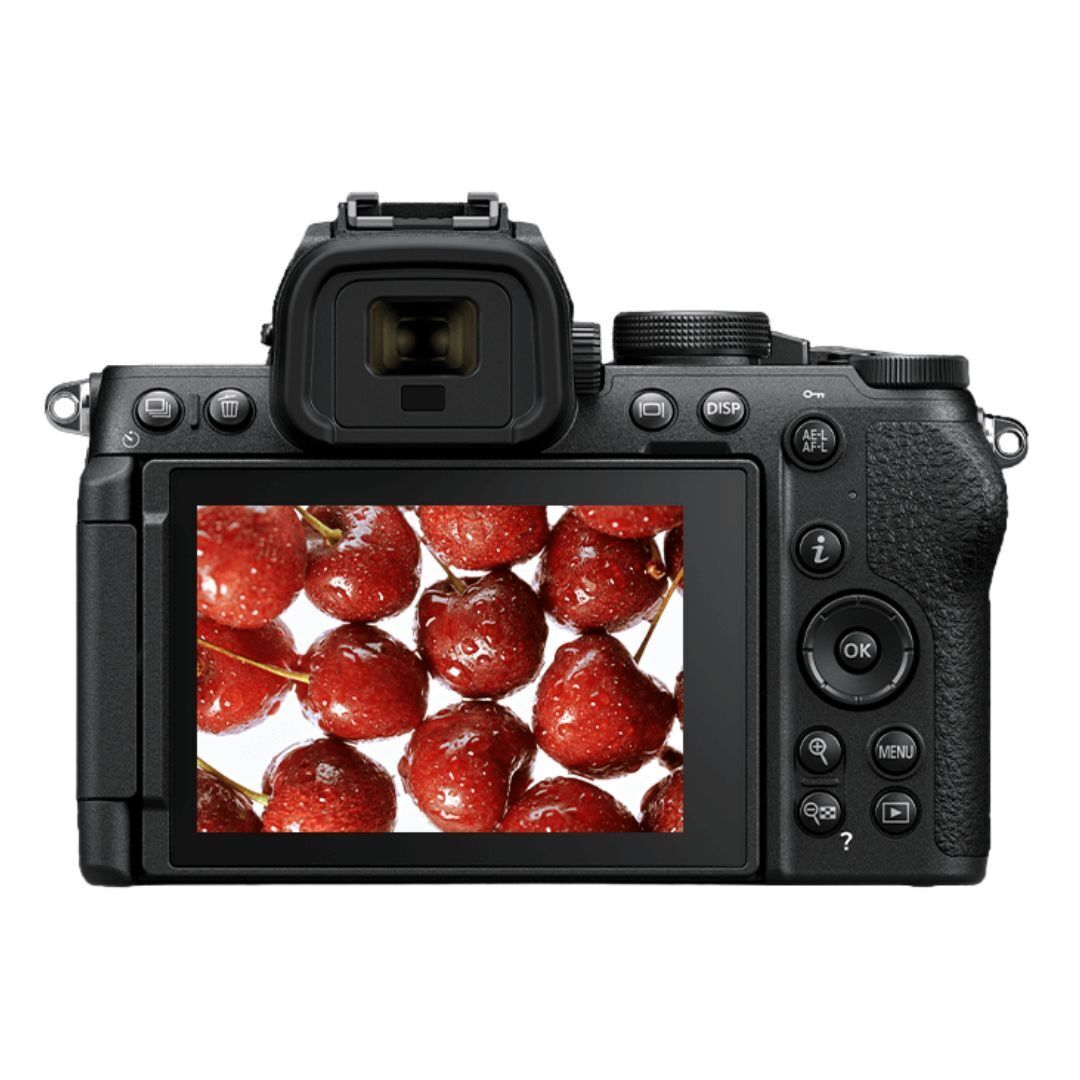 Nikon Z50 II Black Mirrorless Camera Two Lens Kit with CMOS Image