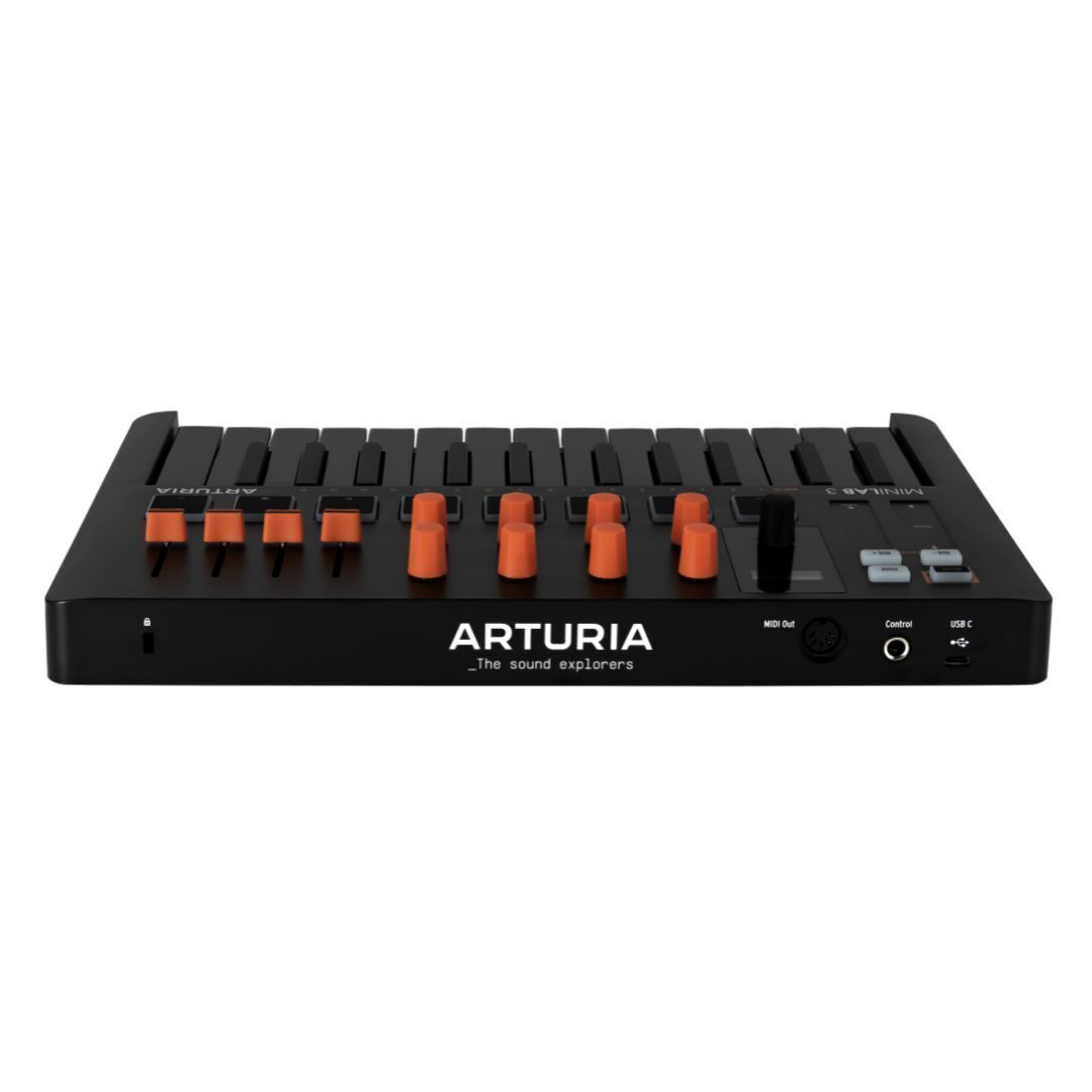 Arturia MiniLab 3 Limited Edition MIDI Controller (Orange and