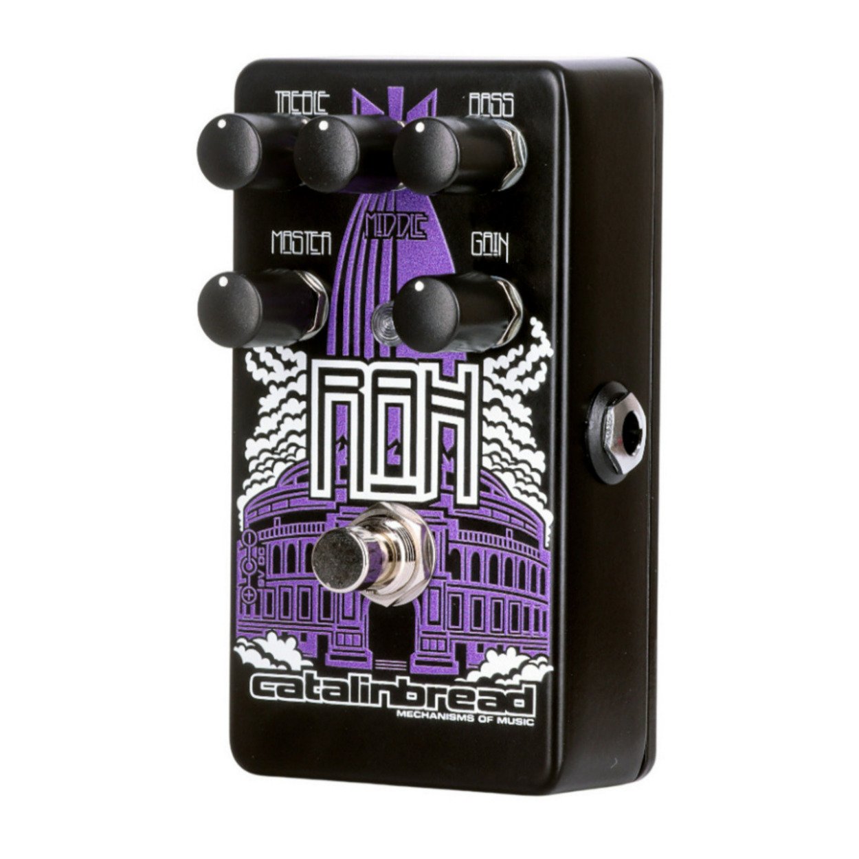 Catalinbread RAH Overdrive Effects Pedal Three Knob Tone Circuit