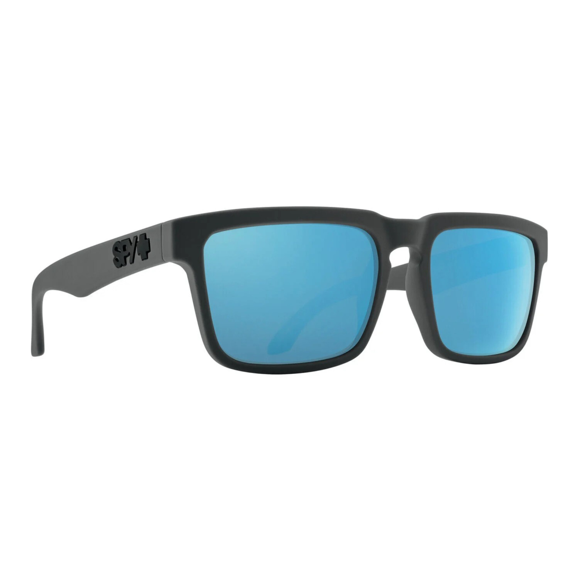 SPY サングラス HELM WHITEWALL - HAPPY GRAY GREEN POLAR WITH BLACK SPECTRA MIRRO… SPY HELM Sunglasses - Matte Dark Gray Happy Gray Green Polarized with Light  Blue Spectra Mirror Lenses | Tree Fort Bikes 