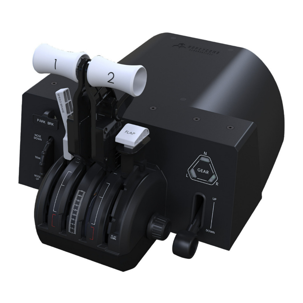 Honeycomb Aeronautical Bravo Throttle Quadrant Lite Black with
