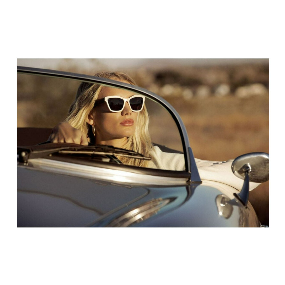 Serengeti Rolla Rectangular Sunglasses Saturn Polarized Drivers