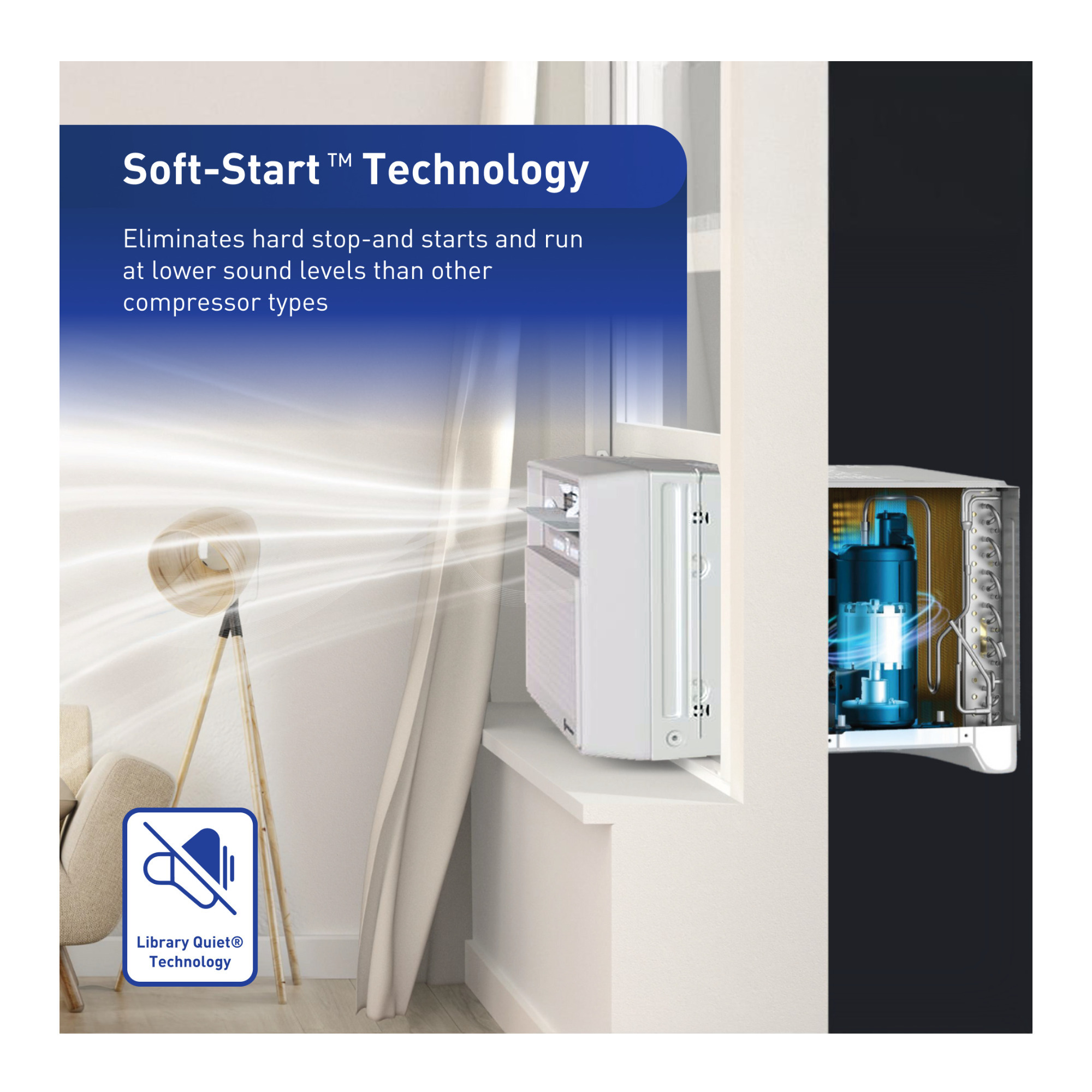 Friedrich CCV24A30A Chill Premier Inverter Smart Window Air