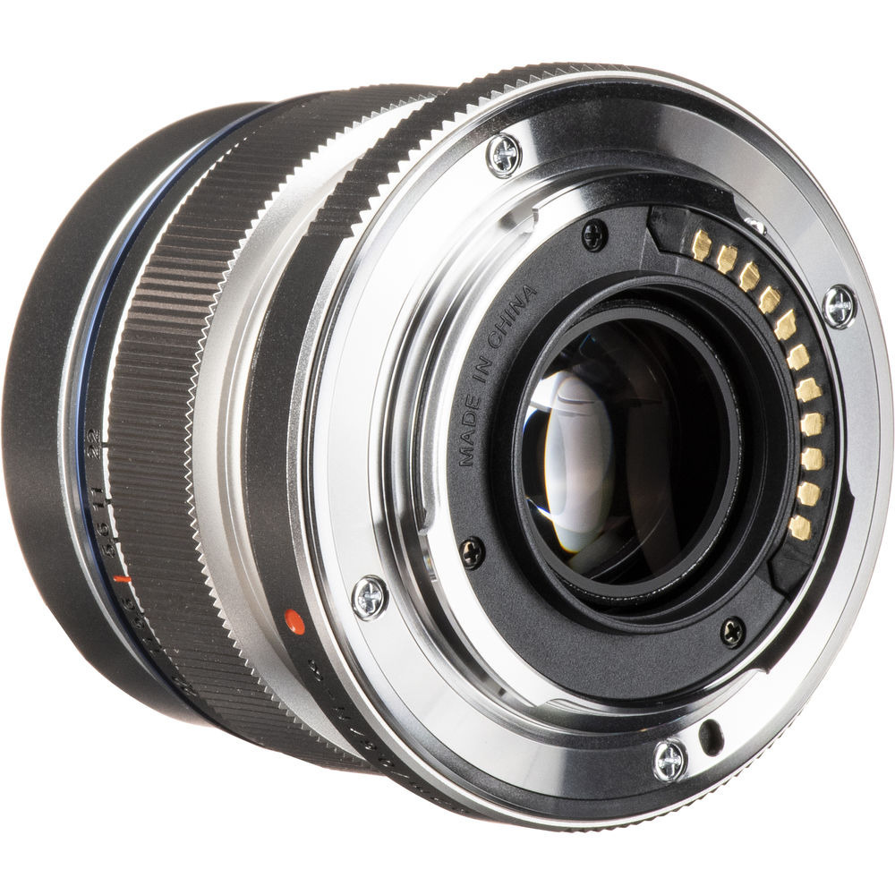 Olympus M. Zuiko Digital ED 12mm f/2.0 Lens Silver NEW 50332179349