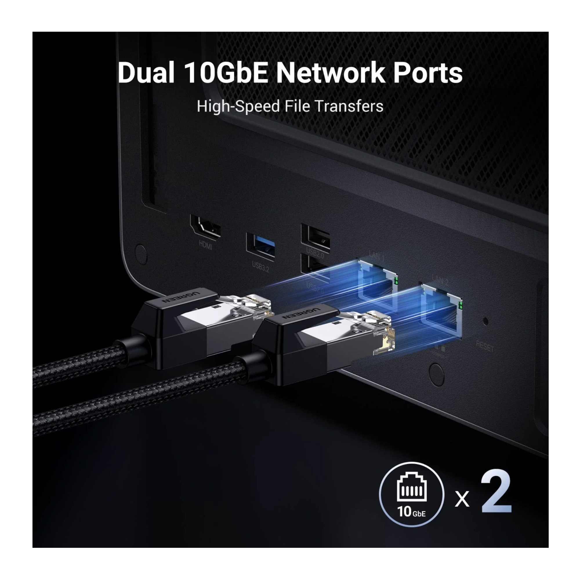 UGREEN NASync DXP6800 Pro 6-Bay NAS Enclosure Intel Core i5 10