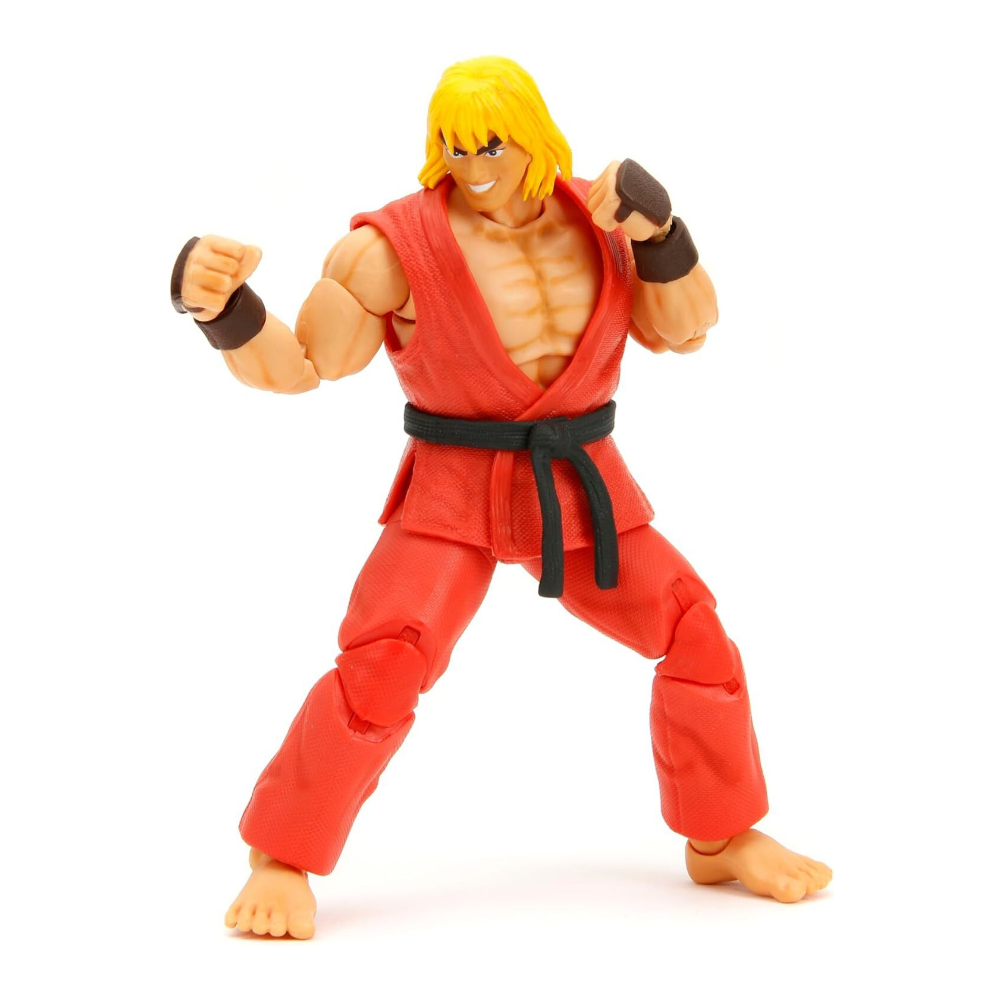 Jada Toys Street Fighter II Ken 6-in Articulated Action Figure