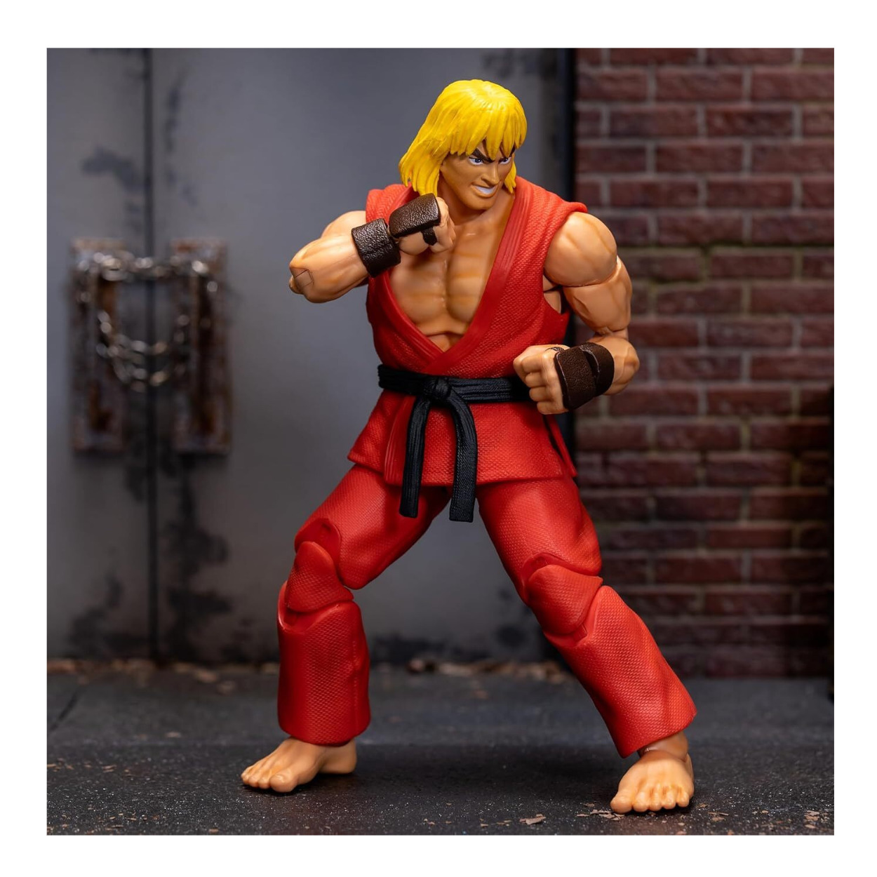 Jada Toys Street Fighter II Ken 6-in Articulated Action Figure
