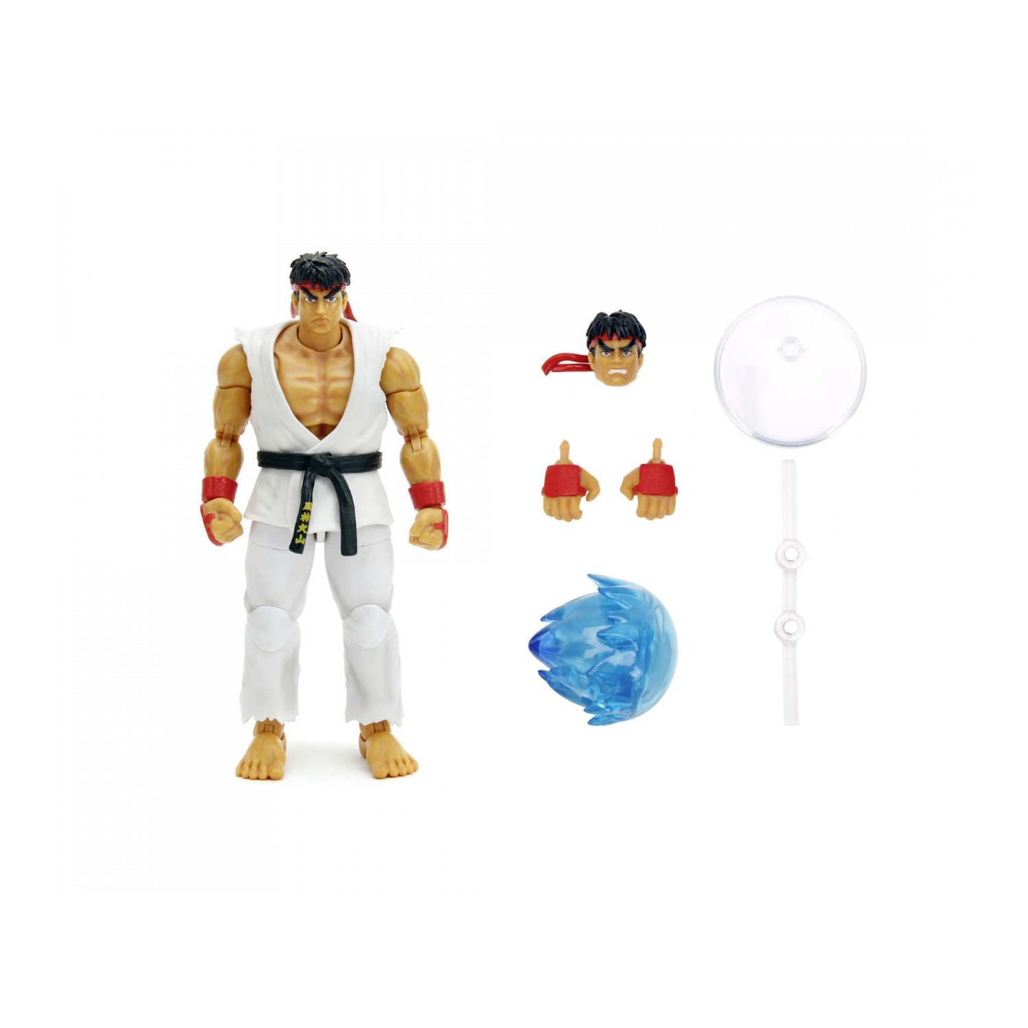 Jada Toys Street Fighter II Set Ryu Ken Dhalsim M. Bison Chun Li 