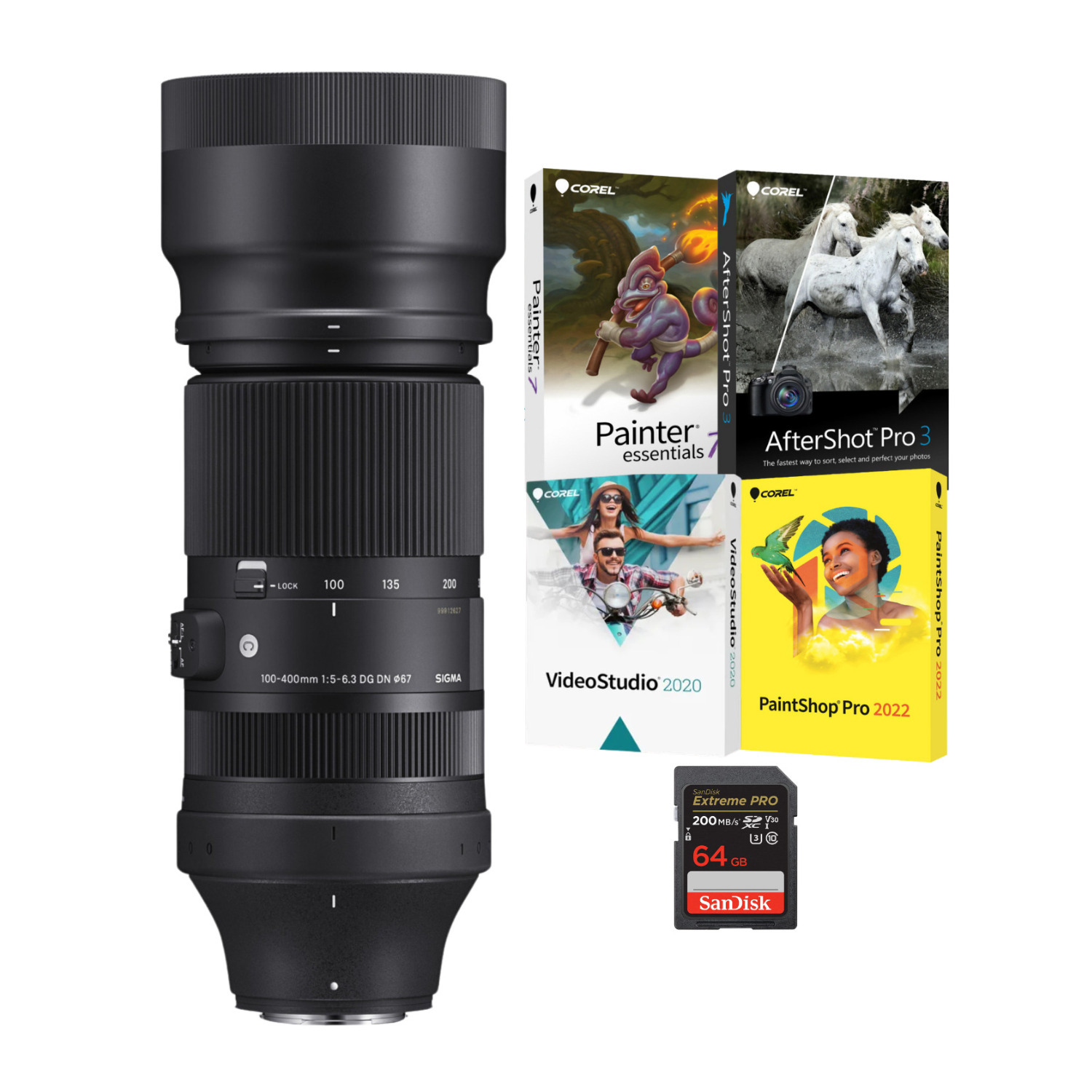 Sigma 100-400mm F5-6.3 DG DN OS Contemporary Lens Fujifilm X-Mount