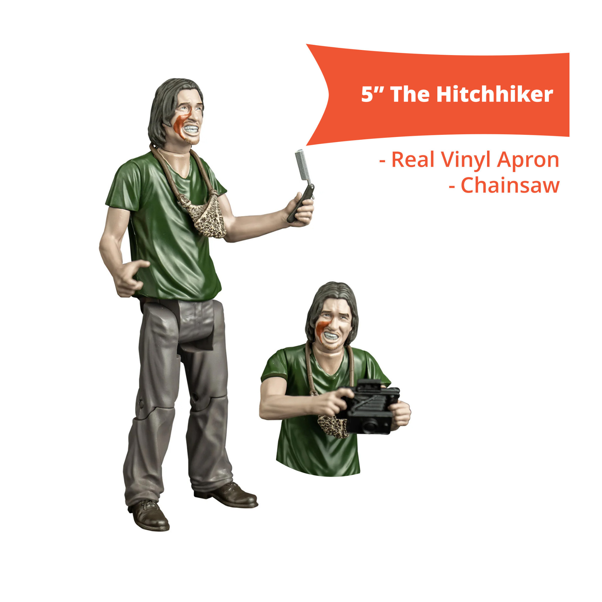 The Texas Chainsaw Massacre (1974) - Dinner Scene Playset with all
