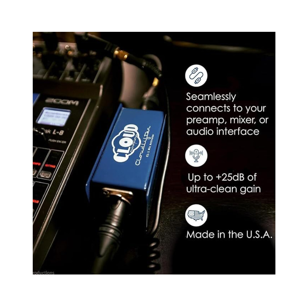 Cloud Microphones Cloudlifter CL-1 Mic Activator Phantom Power PRO