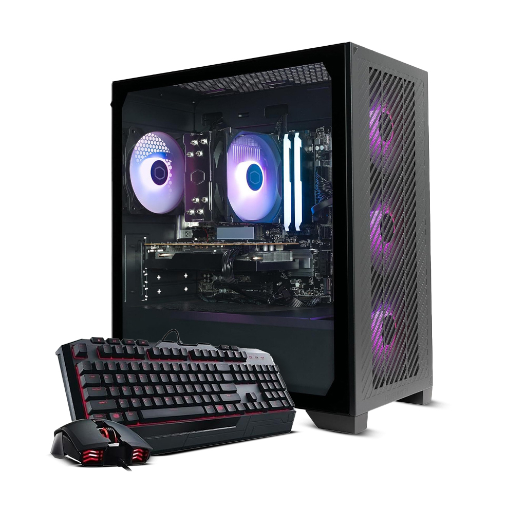 Cooler Master R5 5600GT 32GB 1TB RX6600 8GB Gaming Desktop PC 