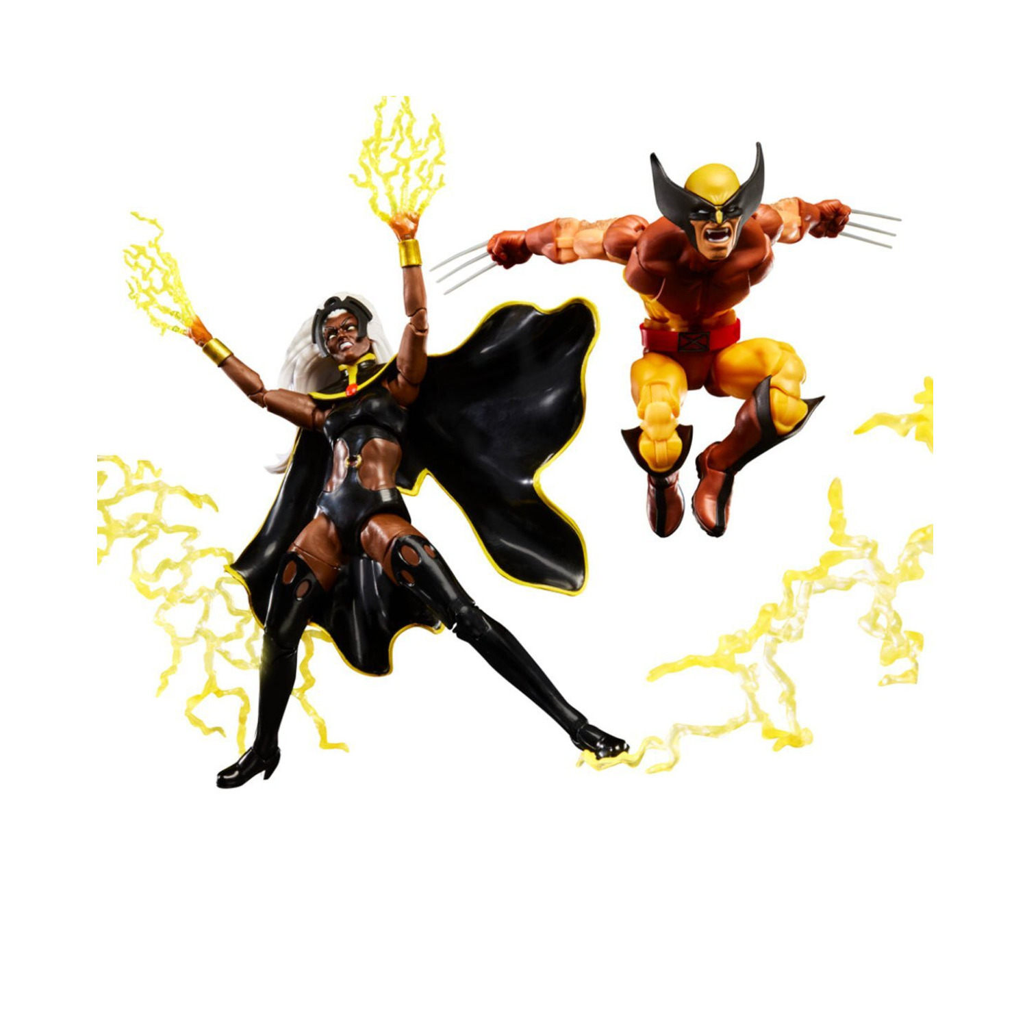 Hasbro X-Men 97 Marvel Legends Wolverine and Storm 6-Inch Action