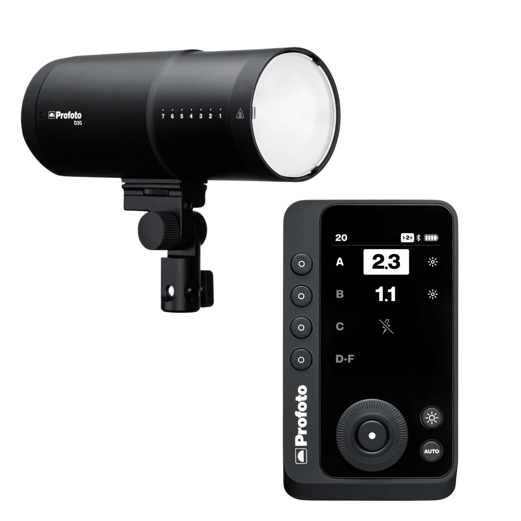 Profoto D30 Mains-Powered Monolight Bundle with Connect Pro Remote 