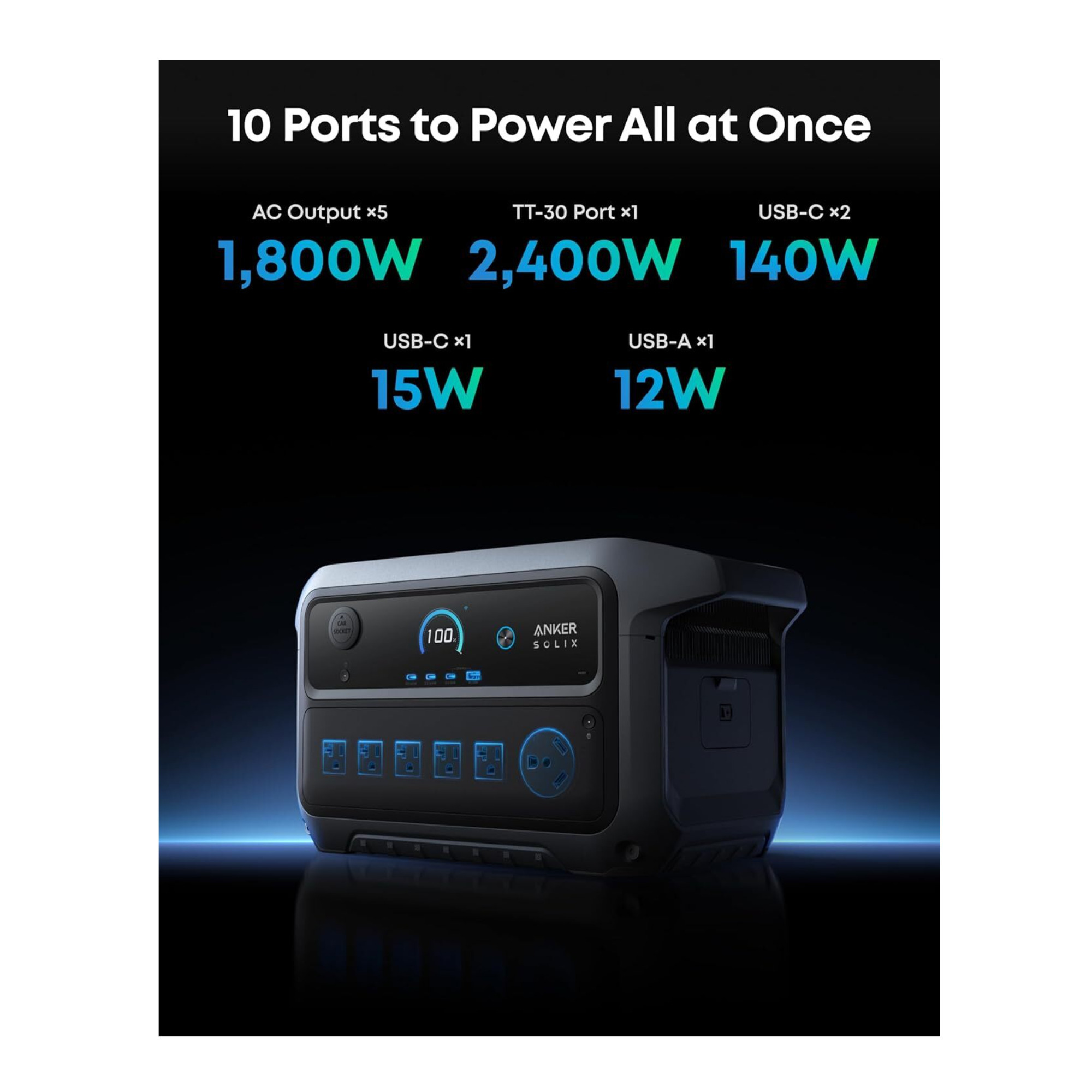 Anker SOLIX BP2000 Expansion Battery (Gen 2) | eBay
