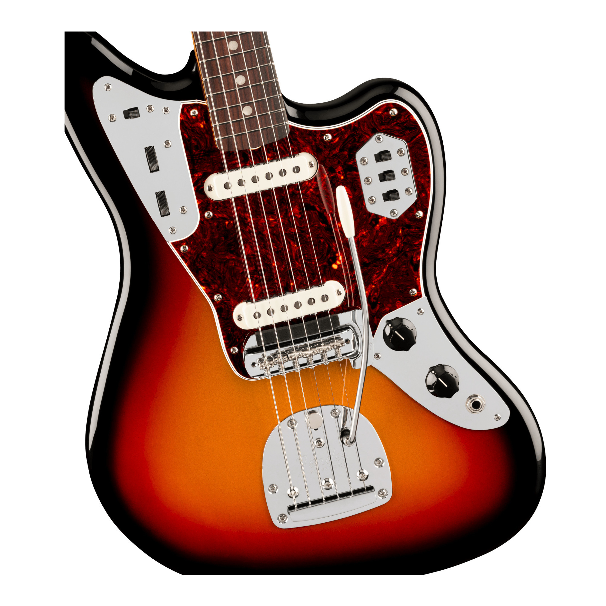 Fender Vintera III Mid '60s Jaguar SS RW with Deluxe Gig Bag (3