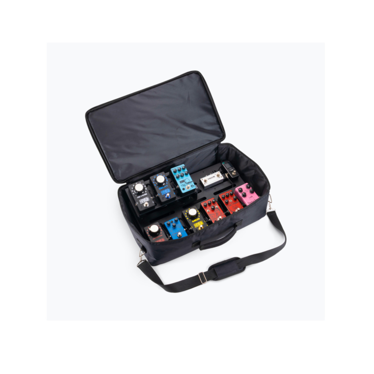 On-Stage Deluxe Two-Tier Guitar Pedalboard | eBay