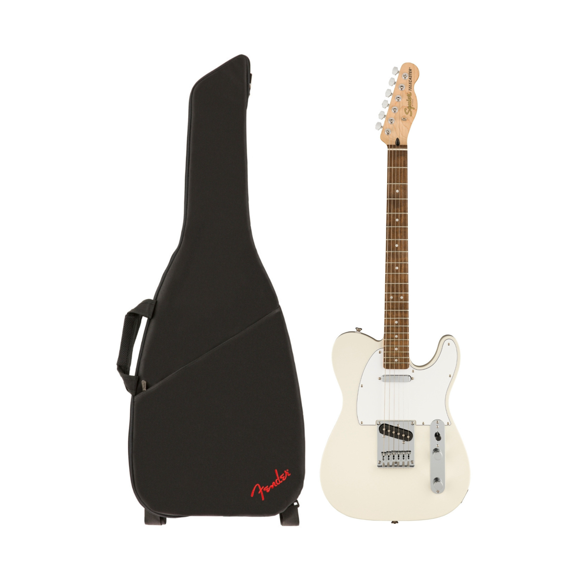 Squier Affinity Series Telecaster Electric Guitar (Olympic White