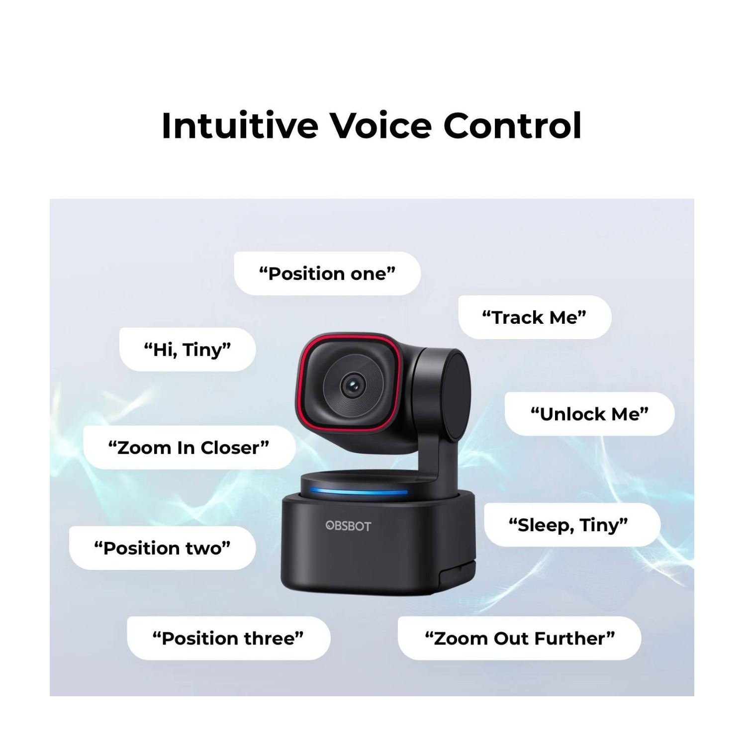 OBSBOT Tiny 3 Lite AI-Powered Spatial Audio 4K PTZ Lite Webcam | eBay