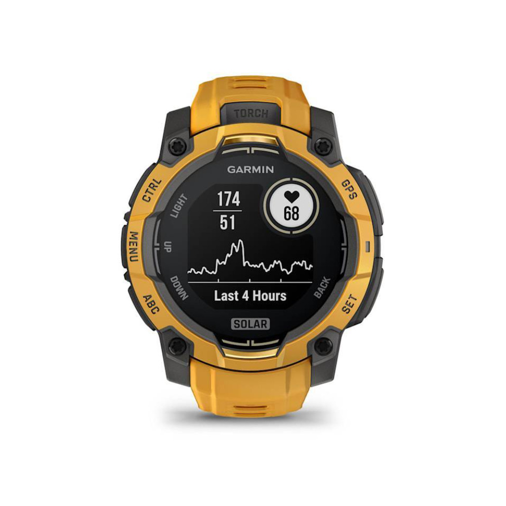 GARMIN INSTINCT 2021年モデル　サンバースト腕時計 Garmin Instinct 3 45mm Solar GPS Smartwatch (Sunburst, Limited