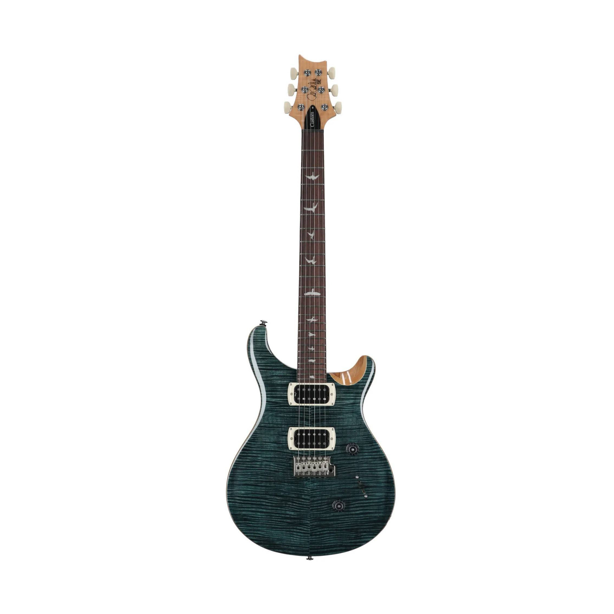 PRS SE Custom 24 6-String Solid Body Electric Guitar (Slate Blue