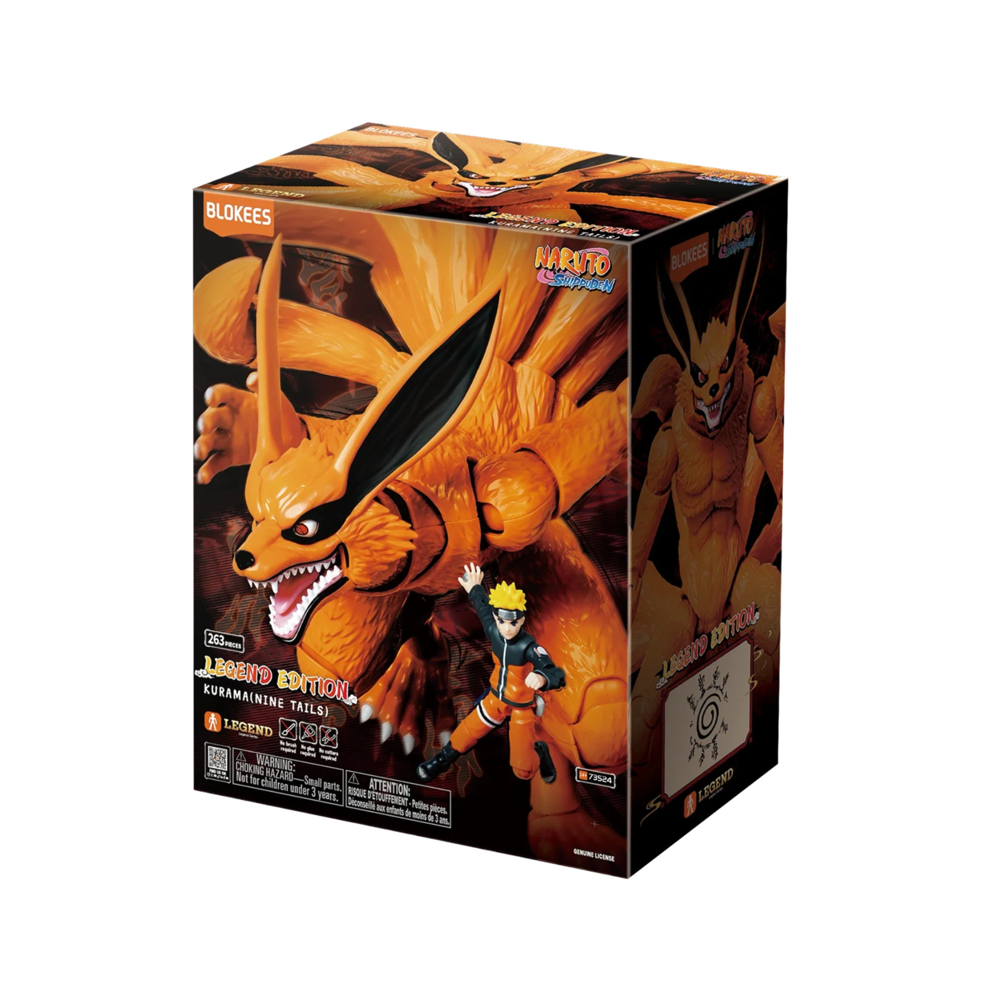 Blokees Naruto Shippuden Legend Edition 01 Kurama (Nine Tails) | eBay