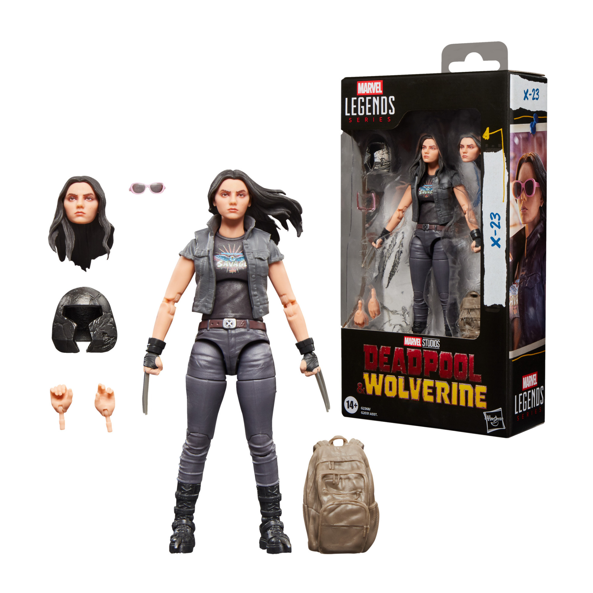 Hasbro Marvel Legends Series X-23 (Laura Kinney) 6-Inch Action