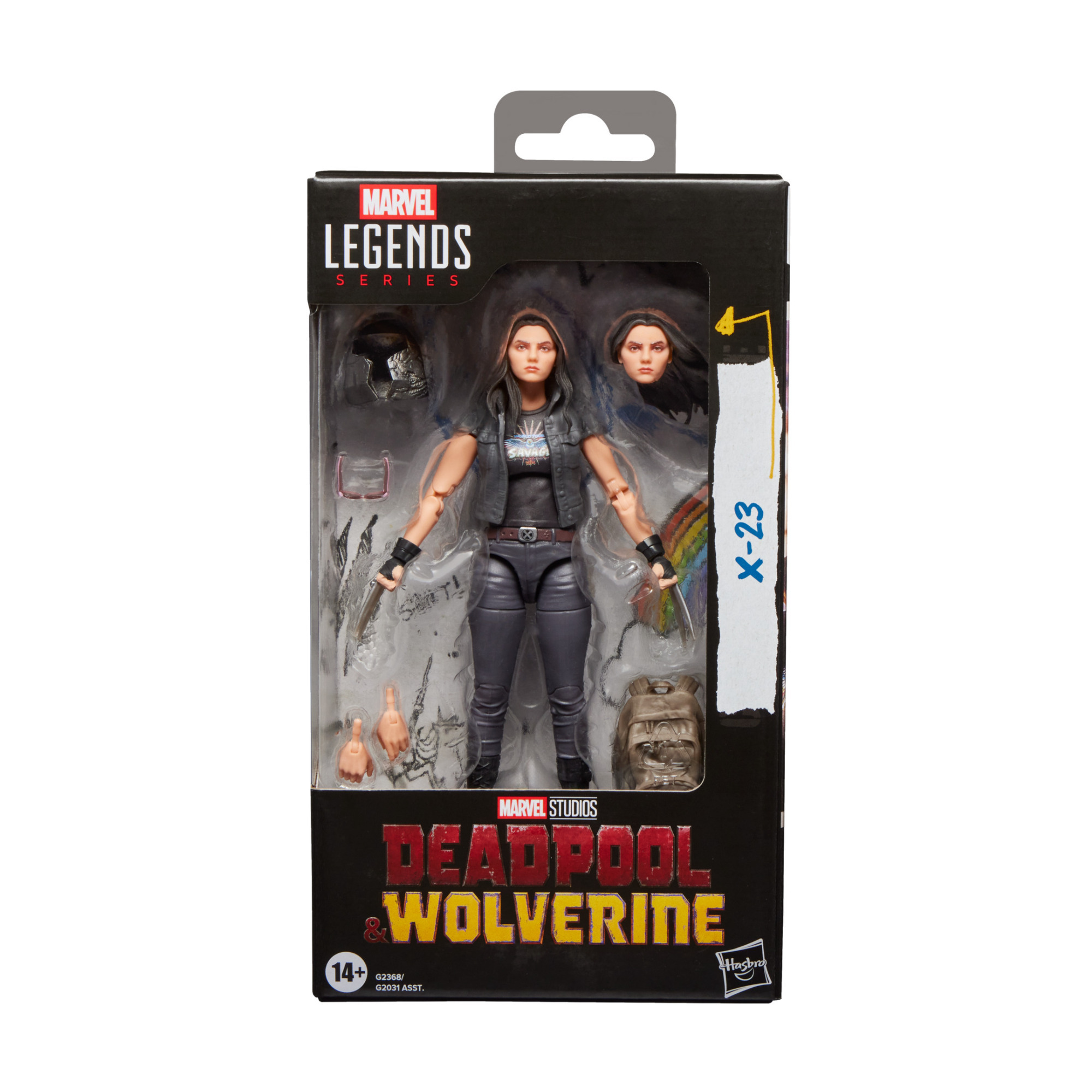 ローラ アクションフィギュア x-23 Hasbro Marvel Legends Series X-23 (Laura Kinney) 6-Inch Action