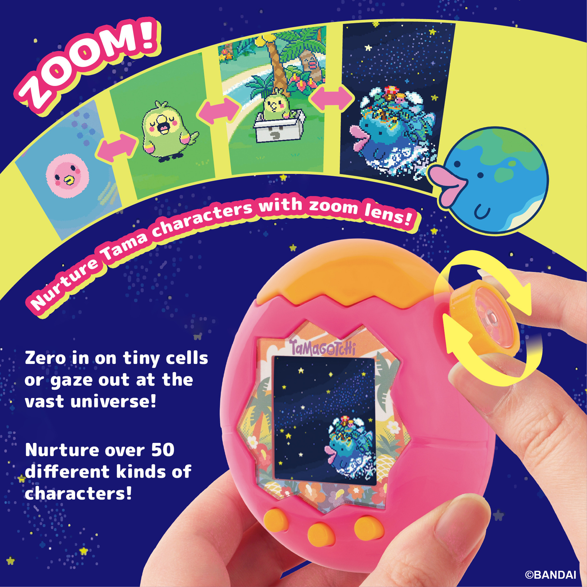 Bandai Tamagotchi Paradise - Orange Tropics Interactive Digital